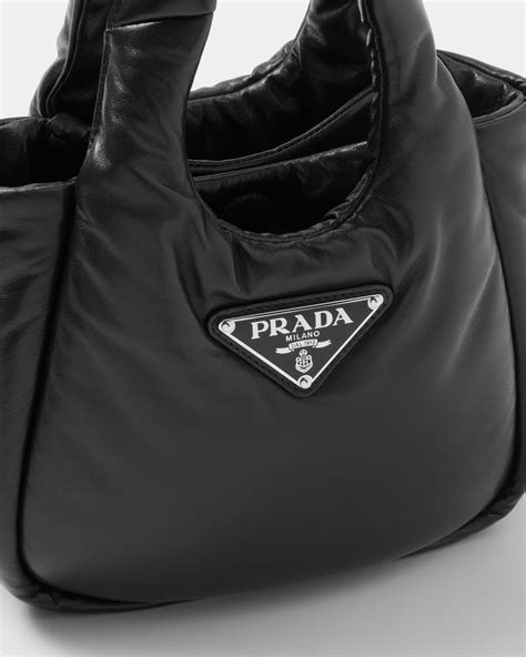 prada napa leather bag|Prada leather bags women.